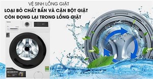Cách sử dụng chế độ vệ sinh máy giặt đúng, hiệu quả cao
