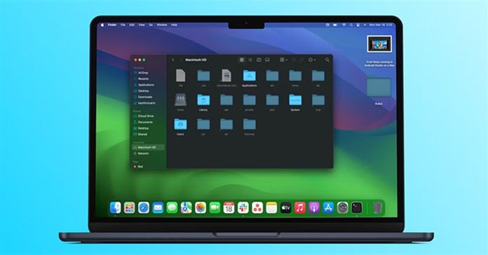 Cách xem các file ẩn trên máy Mac