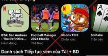 Netflix gỡ gần hết game tại Việt Nam