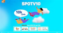 Nhanh tay đăng ký SPOTV10 VinaPhone giảm nửa giá đón Tết