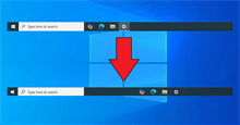 Cách căn giữa icon Taskbar trong Windows 10