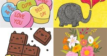 Những ý tưởng vẽ tranh Valentine nhanh chóng và đơn giản