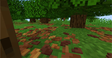 Lá Rụng trong Minecraft và công dụng của nó