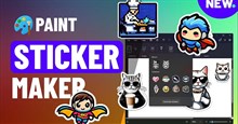 Hướng dẫn tạo sticker ngay trên Paint Windows 11