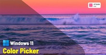 Cách tìm mã màu trong Windows 11