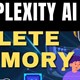 Hướng dẫn quản lý bộ nhớ lưu trữ Perplexity