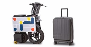 Tatamel: Chiếc xe máy điện có thể gấp gọn bằng vali đang gây "sốt" toàn cầu