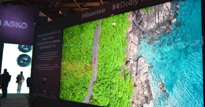Công nghệ màn hình TV mới xuất hiện ở CES thật tuyệt vời