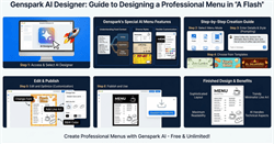 Cách tạo menu quán ăn, quán cà phê cực dễ với Genspark AI