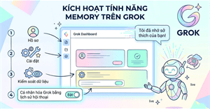 Cách bật tính năng Memory trên Grok giúp cá nhân hóa trợ lý AI của riêng bạn