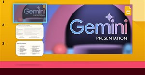Hướng dẫn thiết kế slide bài giảng bằng Gemini