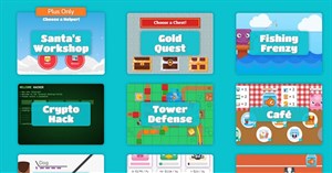 Hàng trăm mẫu trò chơi ôn tập có trong trang web này!