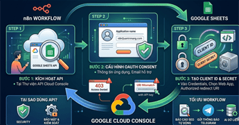 Hướng dẫn tạo Client ID và Client Secret Google Sheets