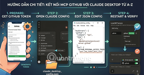 Cách kết nối MCP Github Local Dev với Claude AI