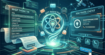 Hướng dẫn tạo Công cụ tạo chữ ký Email bằng ChatGPT