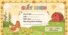 Prompt tạo giấy khen học sinh theo phong cách khác nhau
