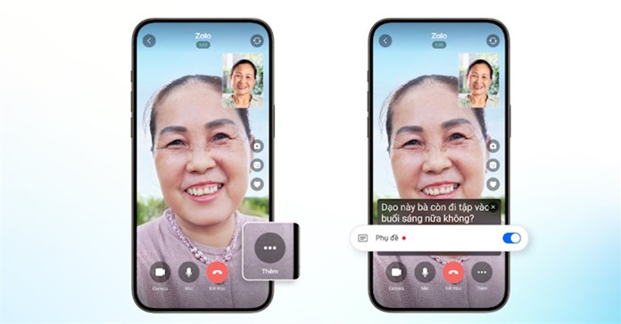 Hướng dẫn bật phụ đề AI gọi video trên Zalo