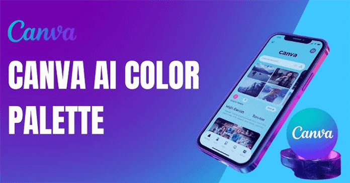 Hướng dẫn tạo bảng màu AI trên Canva