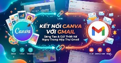 [Video] Cách kết nối Gmail với Canva tạo nội dung từ email 