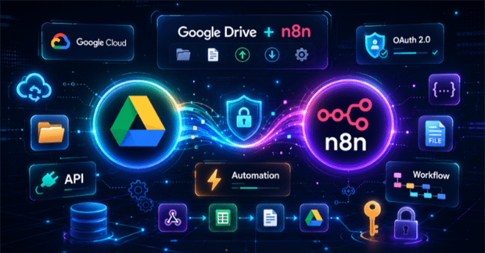 Cách kết nối Google Drive với n8n: hướng dẫn chi tiết từ A đến Z