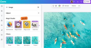 Cách xóa người trong ảnh trên Canva bằng AI