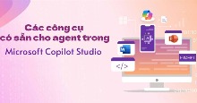 Các công cụ có sẵn cho agent trong Copilot Studio