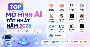 TOP mô hình AI tốt nhất năm 2026