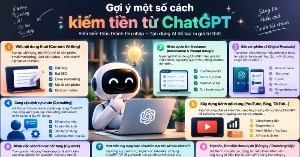 Gợi ý một số cách kiếm tiền từ ChatGPT