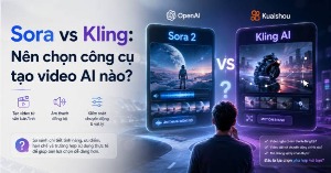 Sora vs Kling: Nên chọn công cụ tạo video AI nào?
