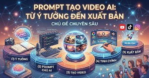 Prompt tạo video AI từ ý tưởng đến xuất bản