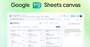 Google Sheets Canvas là gì? Biến bảng tính thành công cụ tương tác