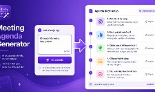 Công cụ AI soạn chương trình họp trong tích tắc