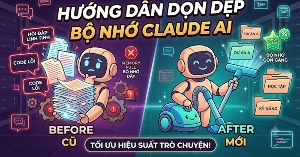 Hướng dẫn xóa bộ nhớ Claude