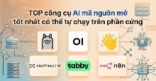 TOP ứng dụng AI mã nguồn mở đáng thử nhất