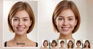 Các ứng dụng thay đổi kiểu tóc bằng AI