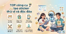 TOP công cụ AI tạo sticker thú vị và độc đáo