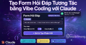 Tạo form hỏi đáp tương tác trong vài phút và prompt chỉnh sửa